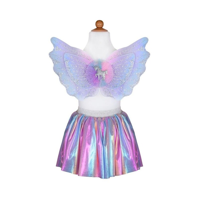 42115 Unicorn Skirt +ACY- Wings Pastel 4-6