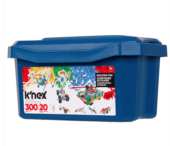 KNX 80202 K&#39;NEX CLASSIC - 300PC BUILDING FUN TUB(2) ML