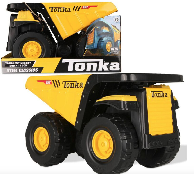 TNK 06028 19&quot; STEEL CLASSICS TOUGHEST MIGHTY DUMP TRUCK (2) BL