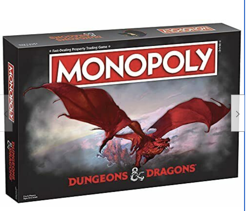 USAMN056-370 Monopoly: Dungeons &amp; Dragons