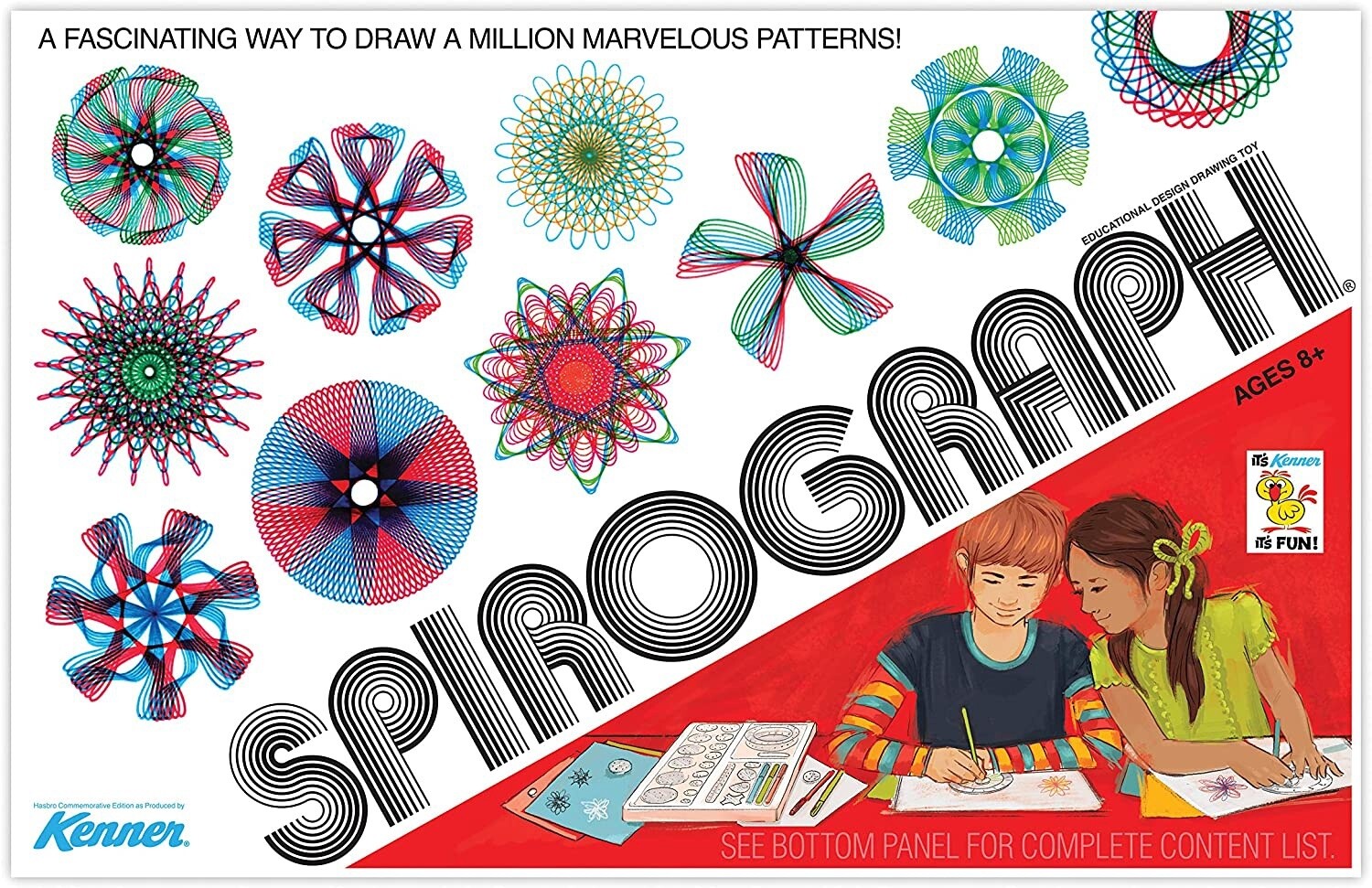 KA-1048 SPIROGRAPH - RETRO DELUXE KIT