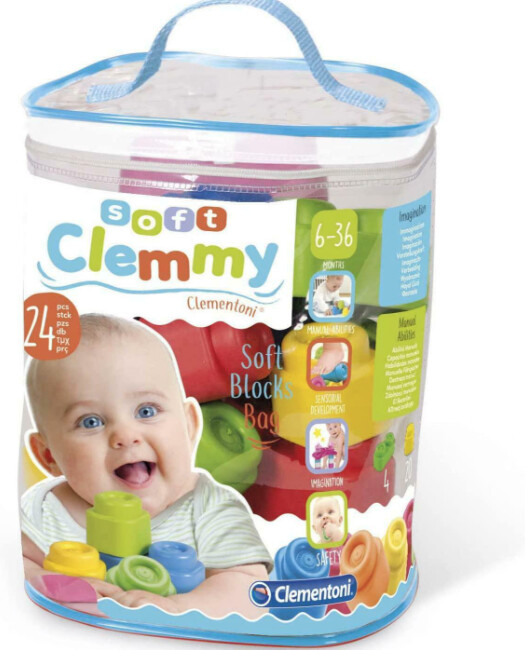 148899 CLEMMY:SOFT BLOCKS BAG SET