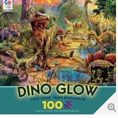 CEA 1604-24 100PC READY SET GLOW DINOSAURS ASST