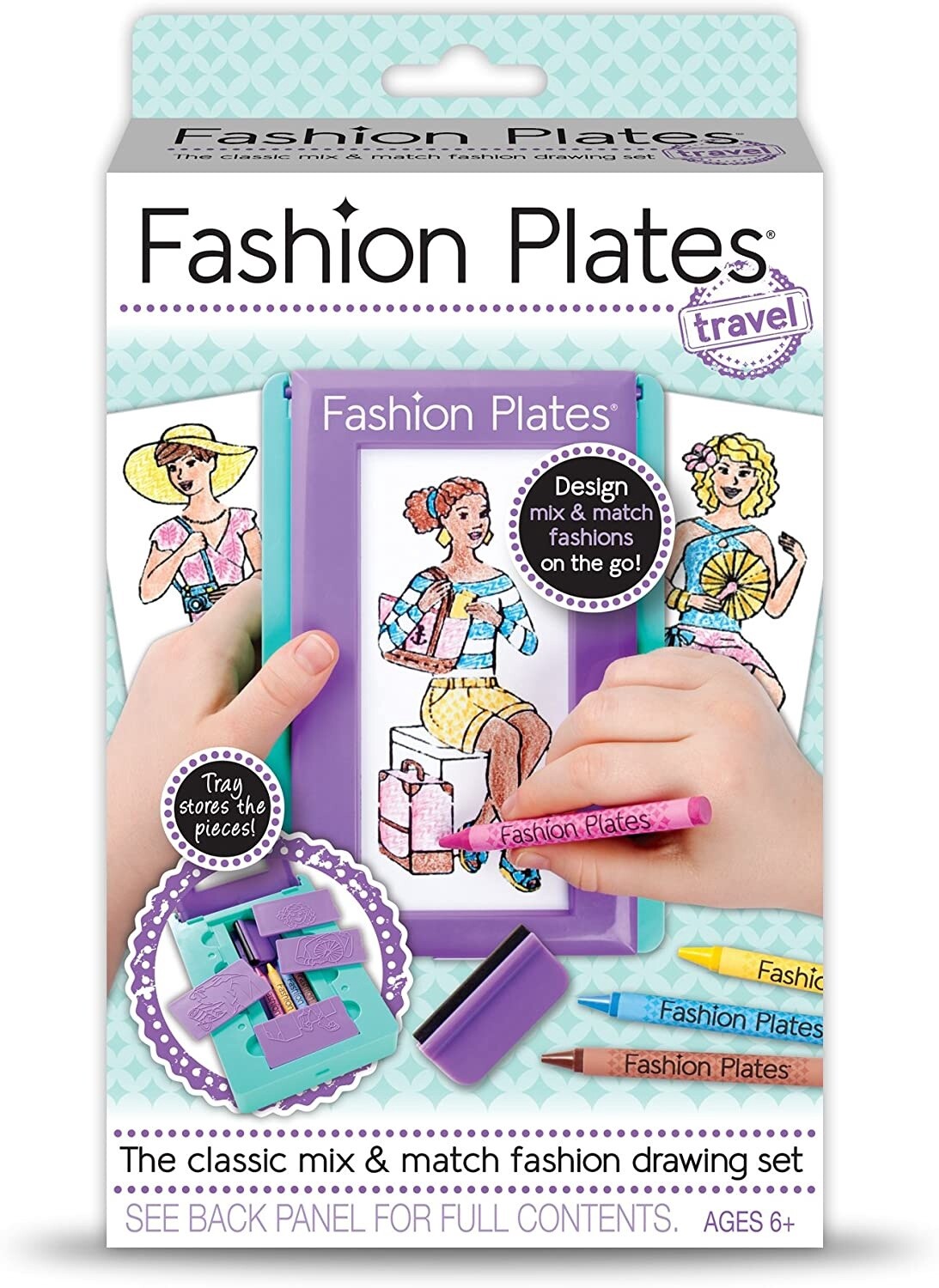 KAHOO01306 FASHION PLATES TRAVEL (EA)