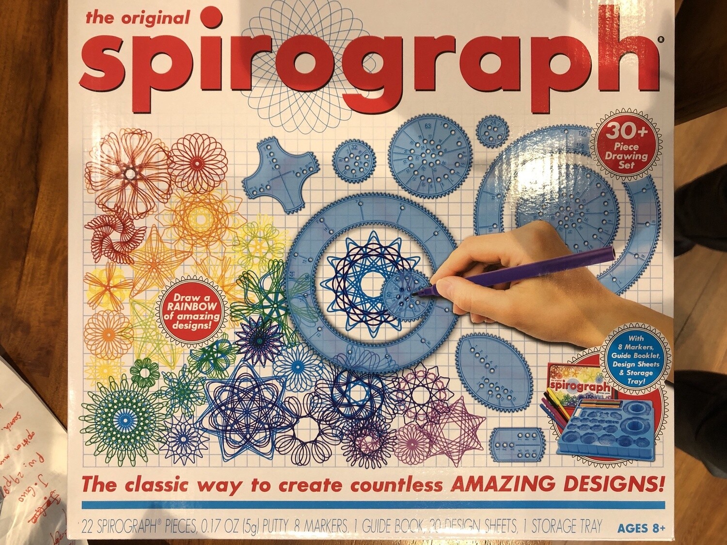KAHOO01013 SPIROGRAPH KIT w/4pk MARKERS
