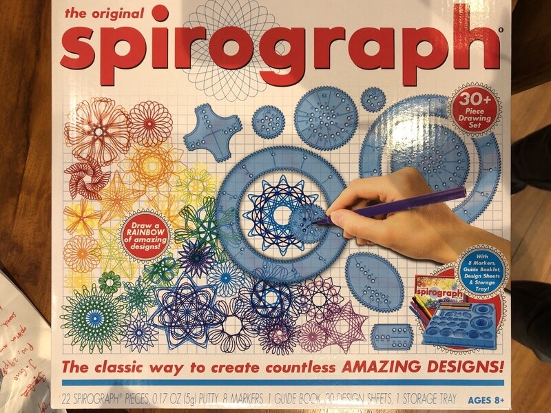 KAHOO01013 SPIROGRAPH KIT w/4pk MARKERS