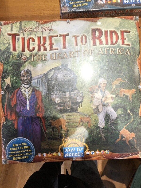 DW7217 TICKET TO RIDE : MAP #3 - AFRICA (MULTI)