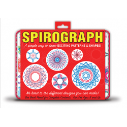 KAHOO01090 SPIROGRAPH (RETRO) DESIGN TIN