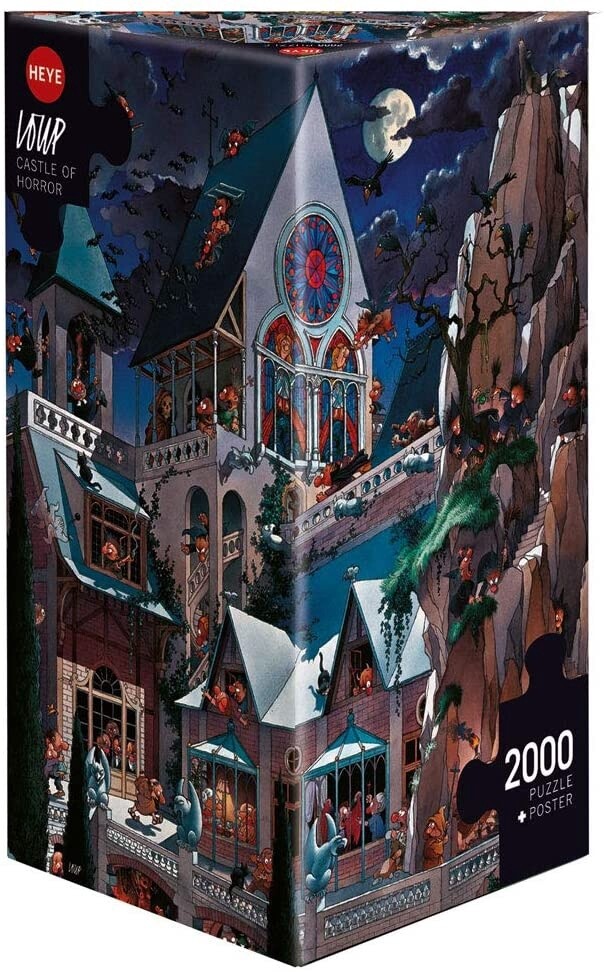 78-26127 2000pc, Castle Of Horrors, Loup