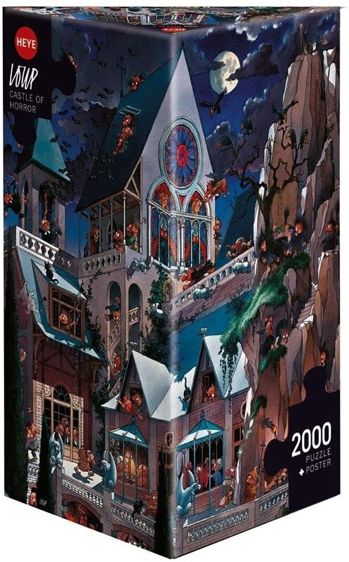 78-26127 2000pc, Castle Of Horrors, Loup