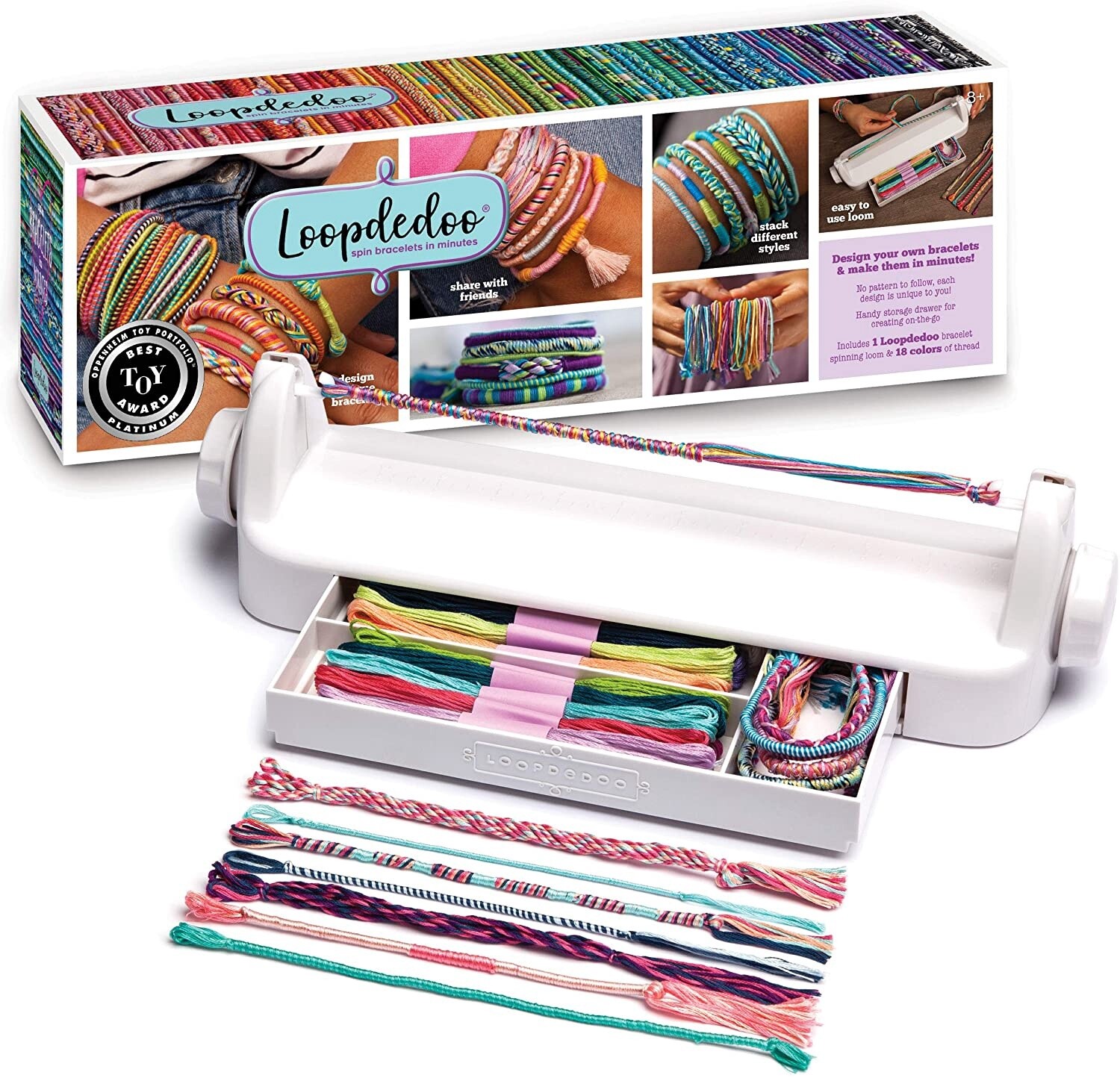 144LUEEAA Loopdedoo - Bracelet Spinning Loom Kit