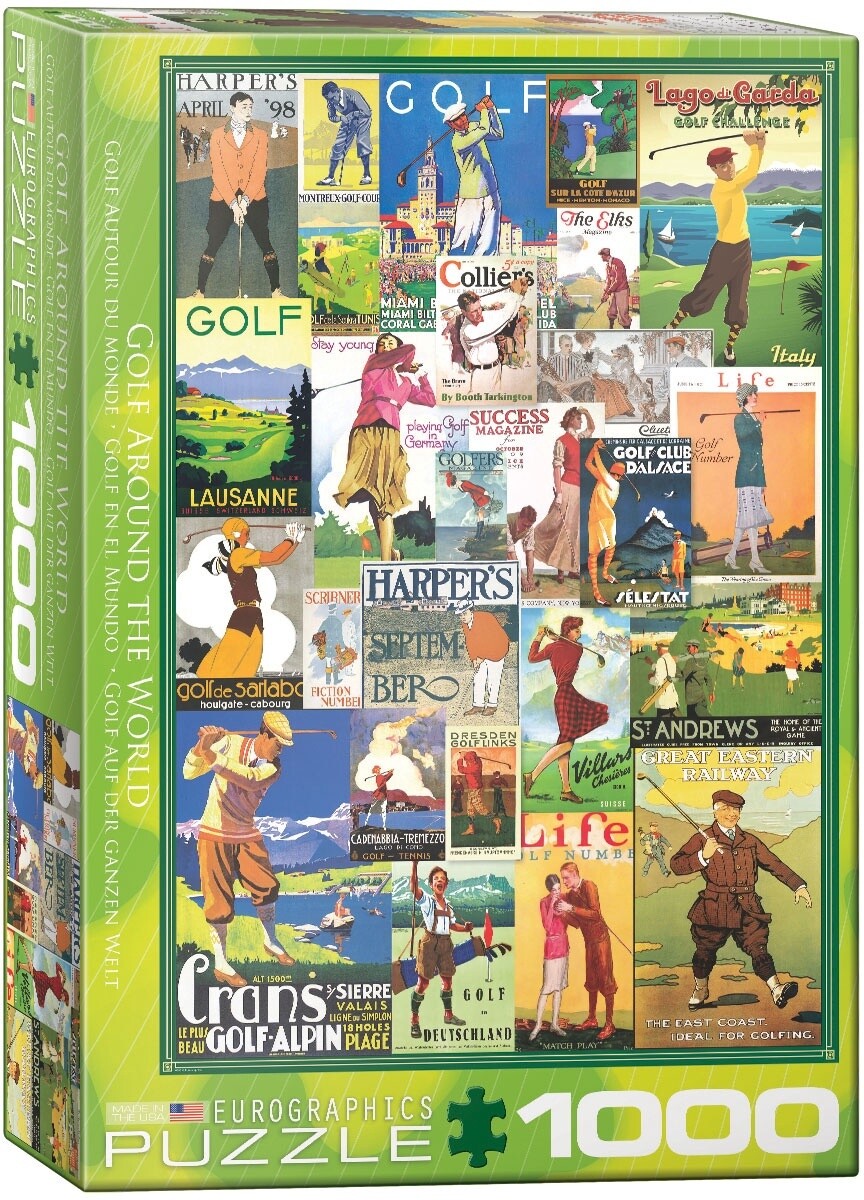 6000-0933 Golf Around the World