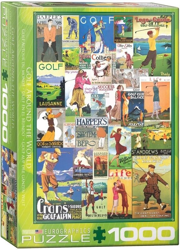 6000-0933 Golf Around the World