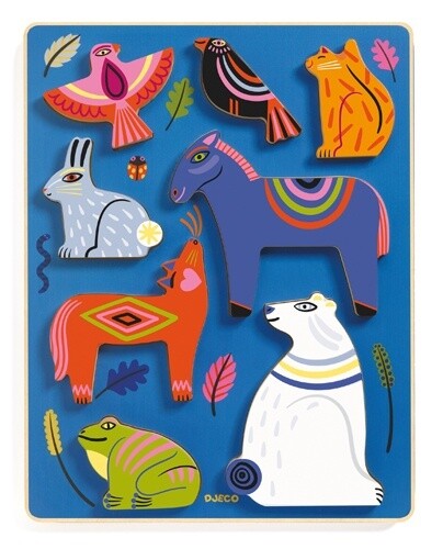 DJ01065 - Relief Puzzle / Nora &amp; co