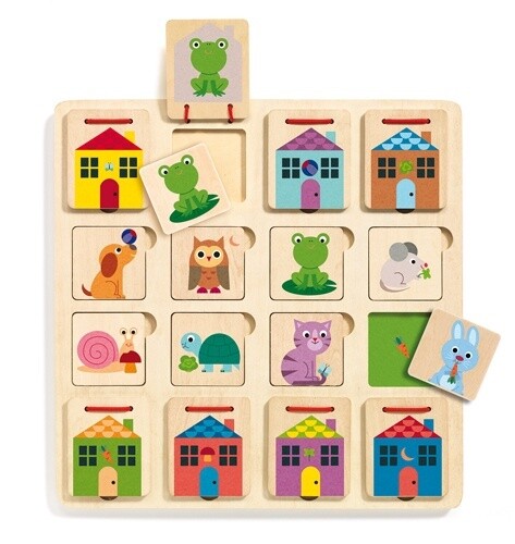 DJ01520 - Wooden puzzle / Cabanimo