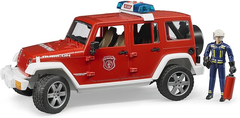 02528 Jeep Rubicon Fire rescue with Fireman
