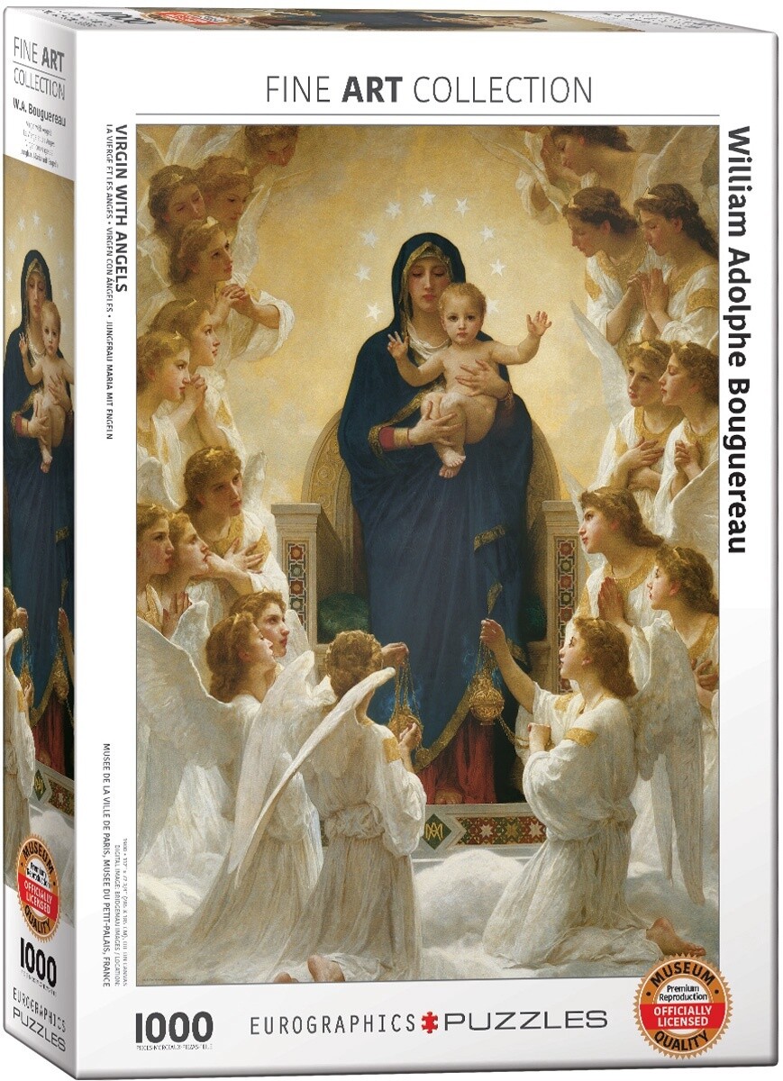 6000-7064 Virgin with Angels