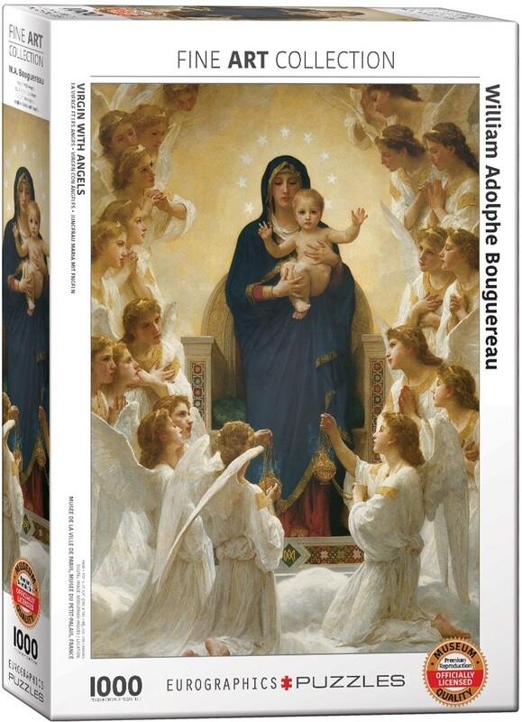 6000-7064 Virgin with Angels