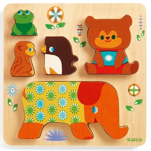 DJ01056 - Wooden Puzzle / Woodypile