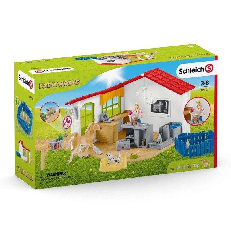 42502 Veterinary practice with pets