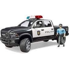 02505 Police Ram 2500 w Policem.