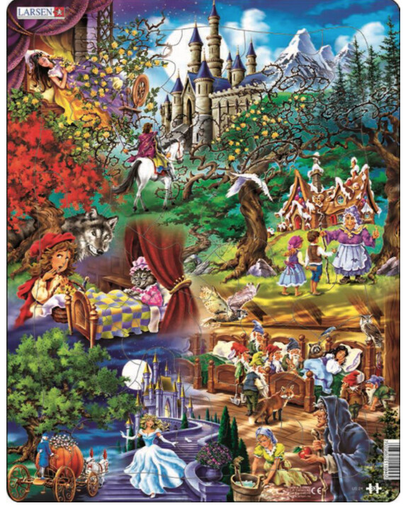 SP4107002 33PC PUZZLE-GRIMM&#39;S FAIRY TALE(LARS
