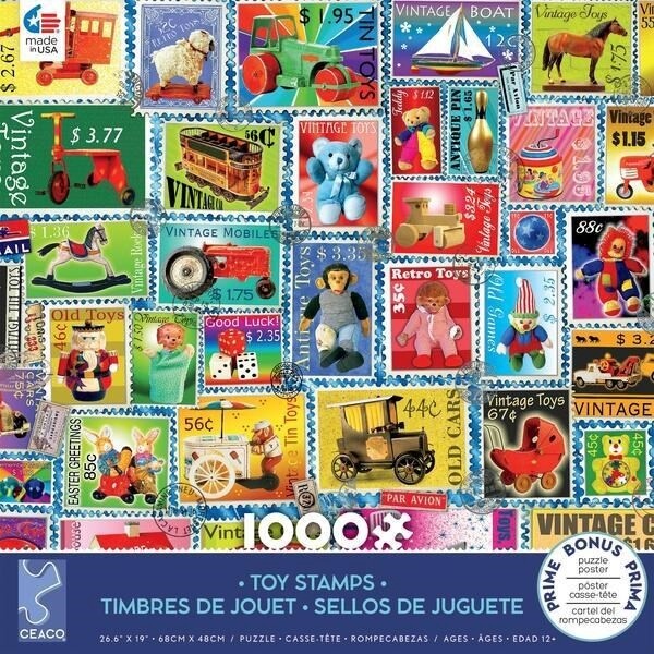 CEA 3164-2 1000PC STAMPS ASST