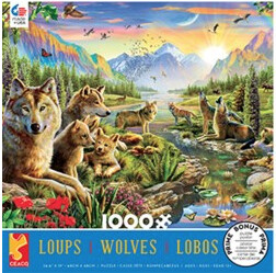 CEA 3373-10 1000PC WOLVES ASST