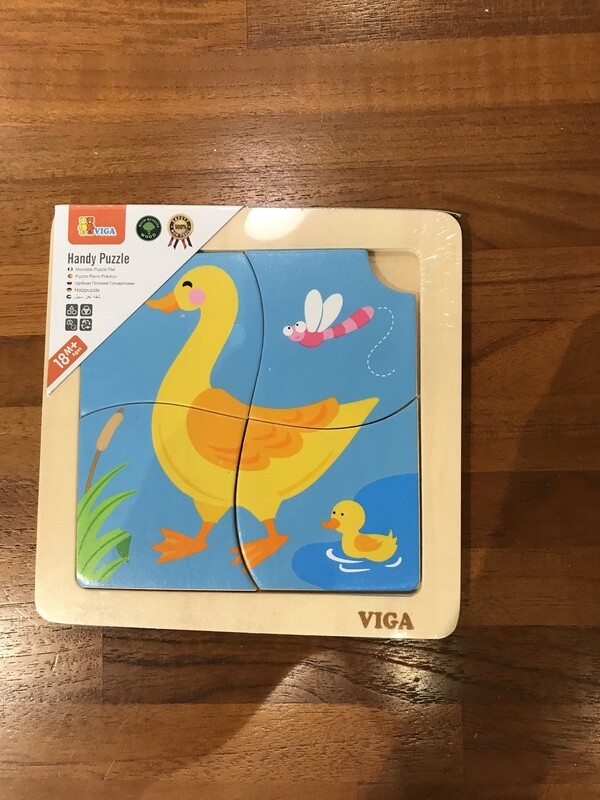 513146 WOODEN PUZZLE - DUCK