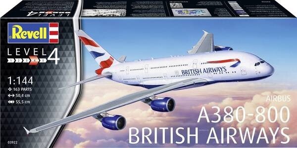 910-03922 1:144 A380-800 British Airways