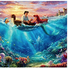 CEA 2903-36 750PC THOMAS KINKADE DISNEY DREAMS ASST