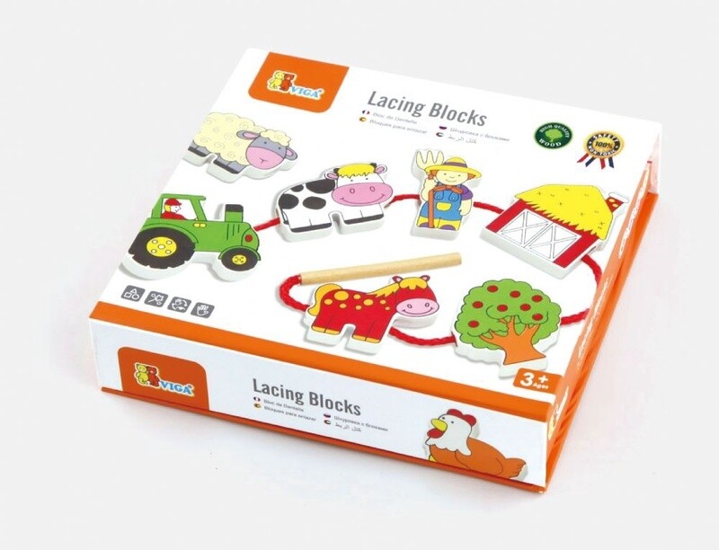 595487 LACING BLOCKS - FARM (MULT