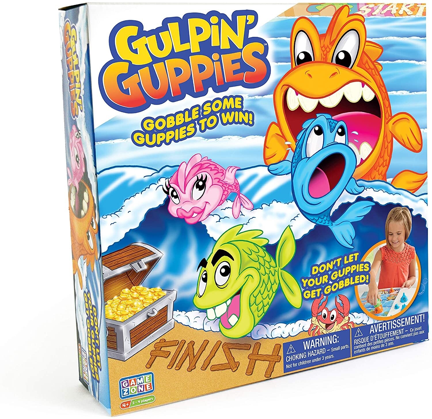 P25128 GULPIN&#39; GUPPIES GAME ZONE