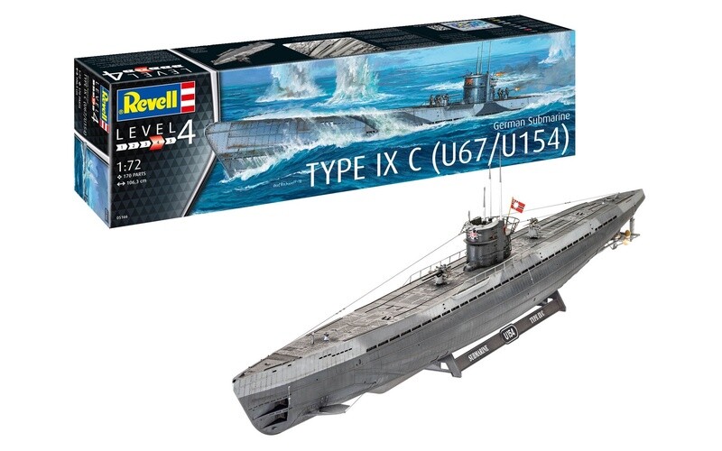 910-05166 German Sub Type IX C U67