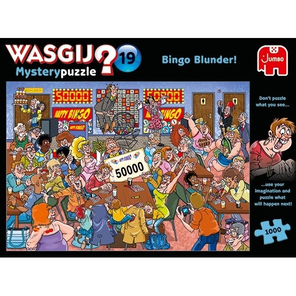 70-19182 1000 pc  W.Mys.#19  Bingo Blunder