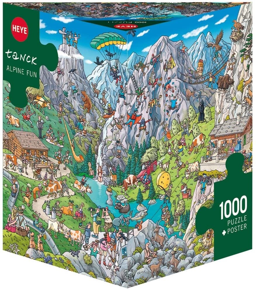 78-29680 1000pc, Alpine Fun, Tanck
