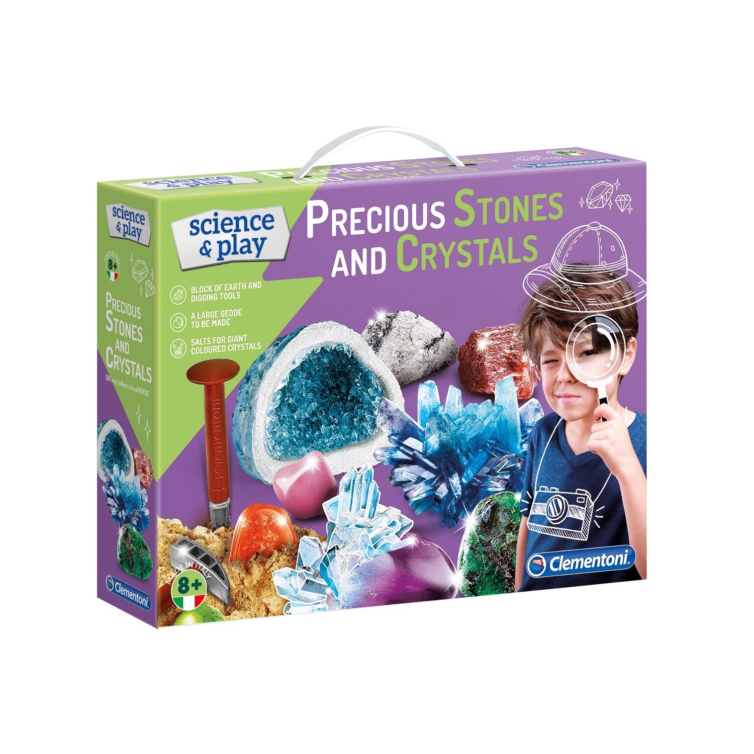 618941 PRECIOUS STONES &amp; CRYSTALS (EN)