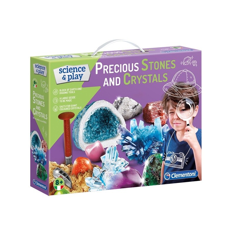 618941 PRECIOUS STONES &amp; CRYSTALS (EN)
