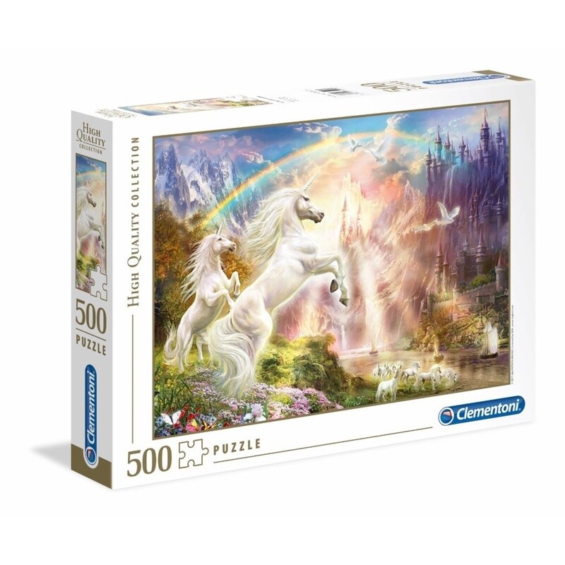 CLM35054 500PC HQC -SUNSET UNICORNS (2) ML
