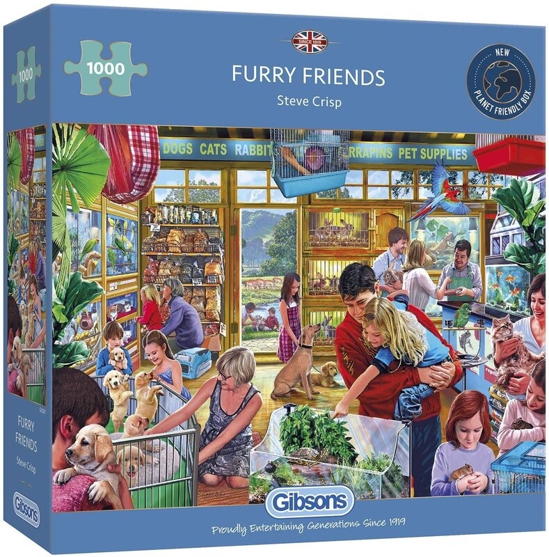 GIBG6291 Puzzle: 1000 Furry Friends