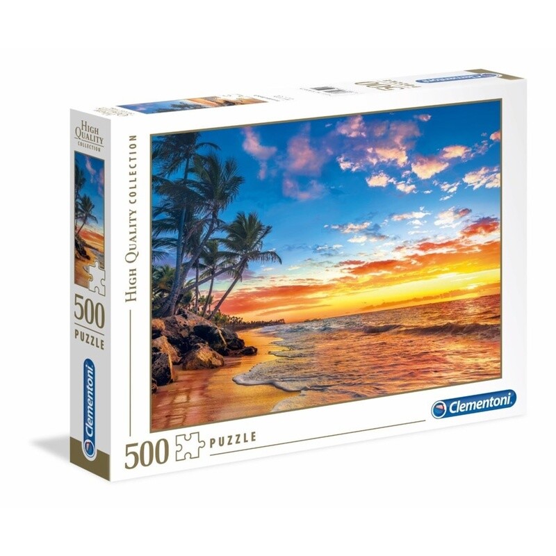 CLM35058 500PC HQC - PARADISE BEACH (2) ML