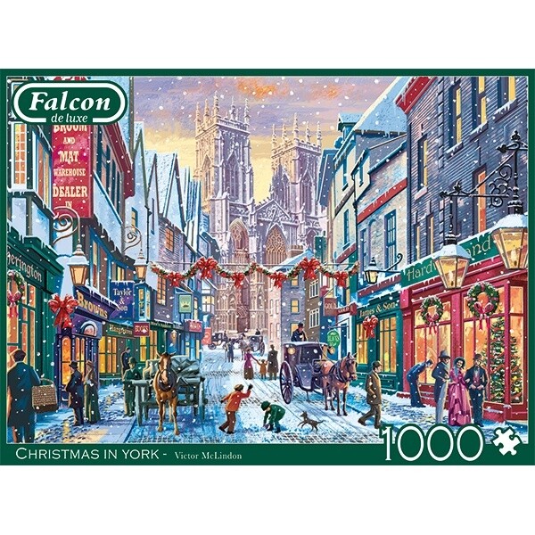 71-11277  1000pc, christmas in York