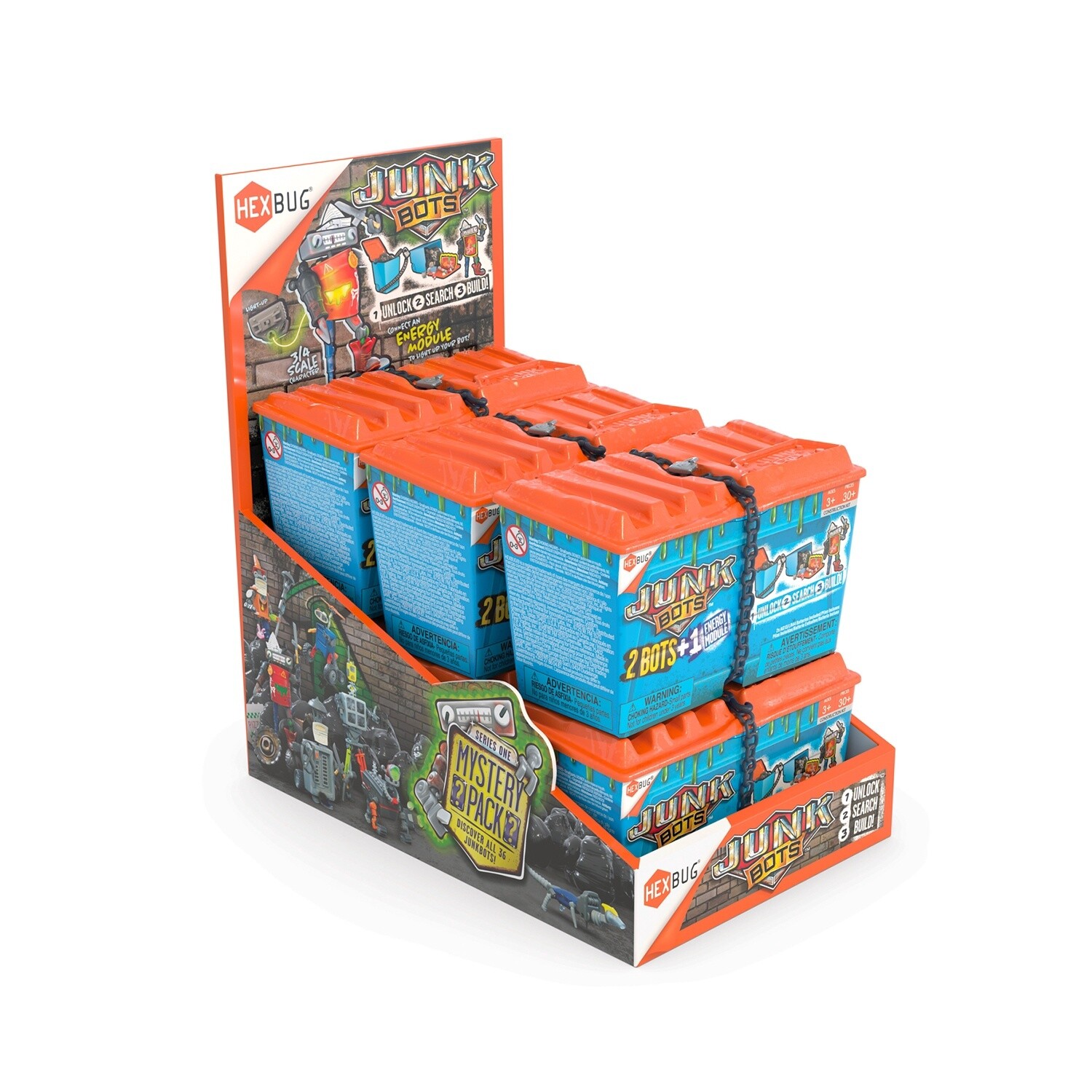 068429 HEXBUG JUNKBOTS -DUMPSTER(MULTI)