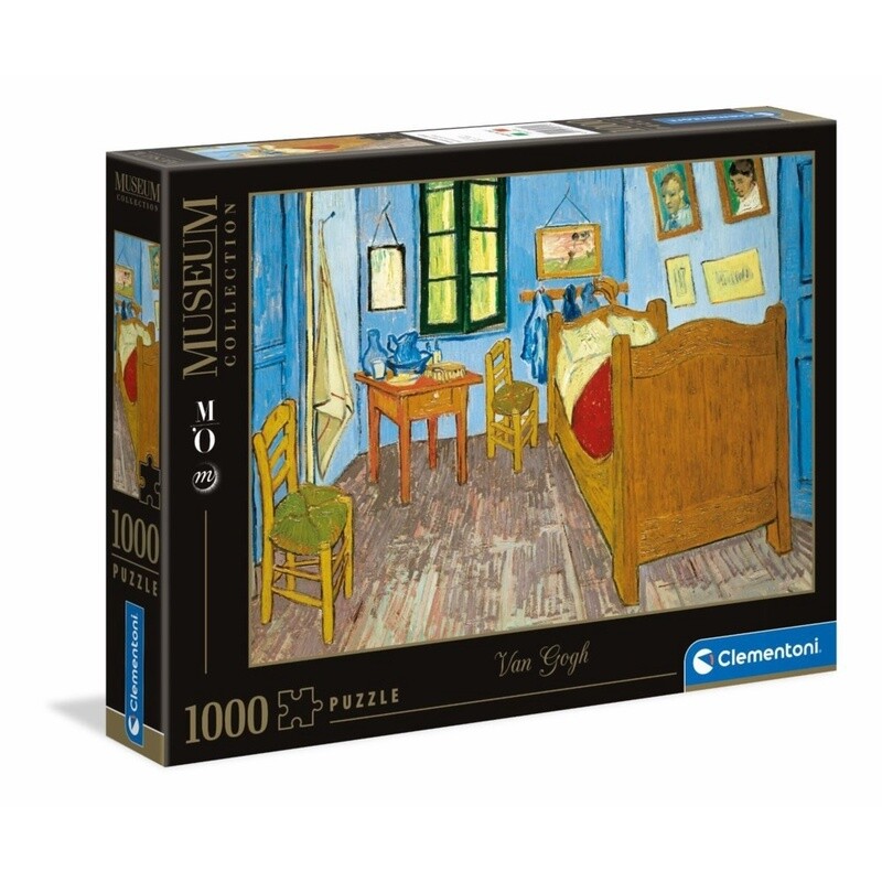 CLM 39616  1000PC  MUSEUM - VAN GOGH - BEDROOM IN ARLES (2) ML