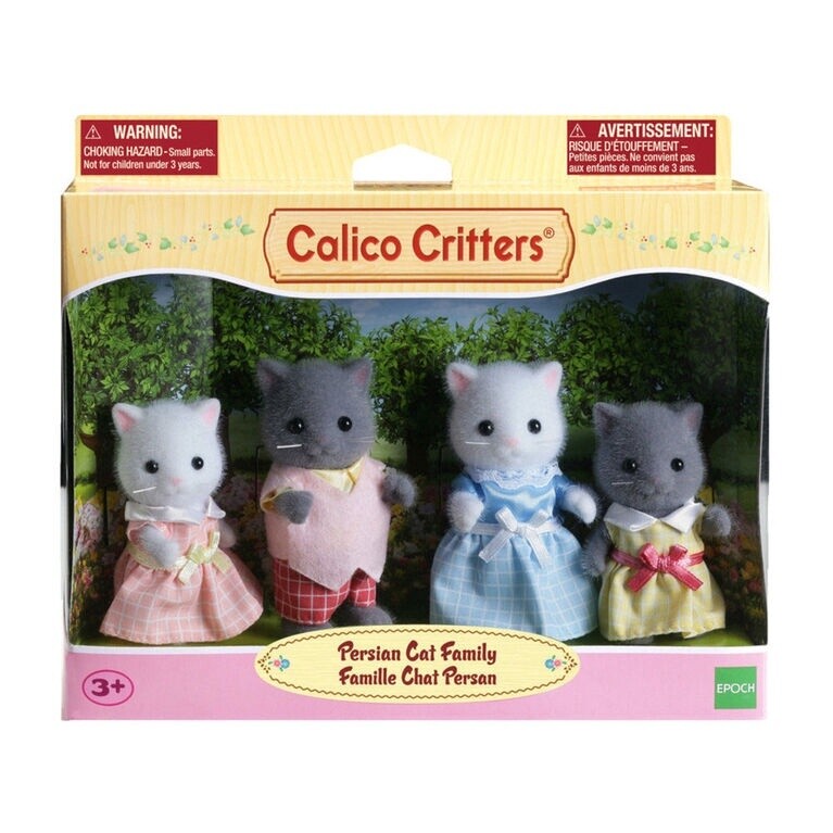 CC1865 BL PERSIAN CAT FAMILY CALICO CRITTERS