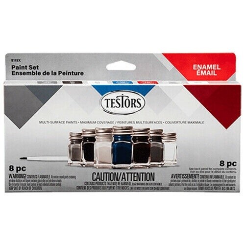 TES09119 Model Car Paint Set - Enamel