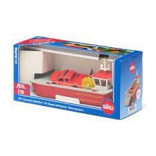 2117 Fire brigade working boat