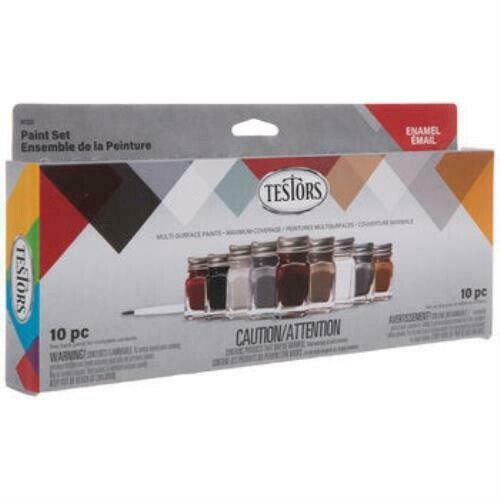 TES09120 Auto Detail Paint Set - Enamel