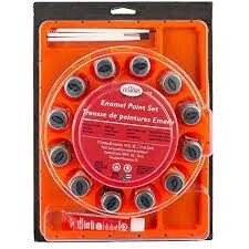 TES09179 Enamel Paint Set