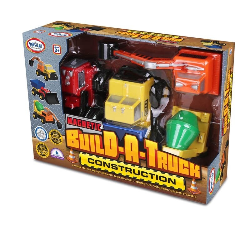 PP-60401 Magnetic Build-A-Truck (Bilingual)